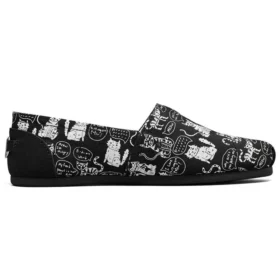 Scarpe slip-on Bob’s Plush Nero/Bianco