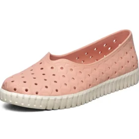 Scarpe slip-on traspiranti rosa