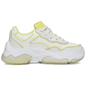 Scarpe sportive “AMP”D Bianco/Giallo