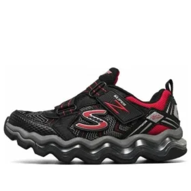 Scarpe sportive basse Turbowave antiscivolo e resistenti all’usura, nero e rosso