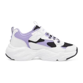 Scarpe sportive “Bianco Nero Viola”