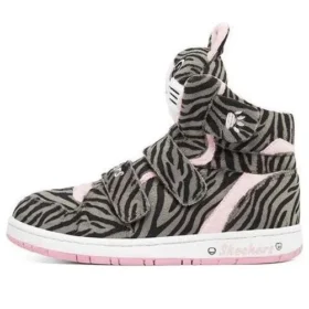 Scarpe Sugarcanes “Grigio Nero Rosa”