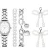 Set di orologi Charm Pearl Bows Set di orologi Charm Pearl Bows