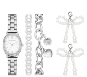 Set di orologi Charm Pearl Bows