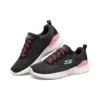 Skech-Air Dynamight Low Nero/Rosa