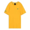 Skechers da uomo con stampa alfabetica in maglia a maniche corte Giallo