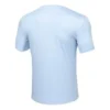 Skechers da uomo per allenamento e corsa, in maglia, maniche corte, blu