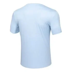 Skechers da uomo per allenamento e corsa, in maglia, maniche corte, blu