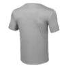 Skechers da uomo per allenamento e corsa, in maglia sportiva, maniche corte, grigio squalo
