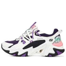 Skechers x Demon Slayer “White Black Purple”