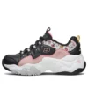 Skechers x Line Friends D’ Lites 3.0 Scarpe basse voluminose Nero/Rosa