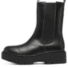 Slip-on Mid Top “Nero”