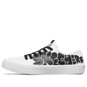 Sneakers basse Jeremyville x Skechers V”Lites Bianco/Nero
