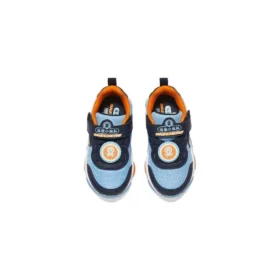 Sneakers da corsa “Azzurro Blu navy Arancione”