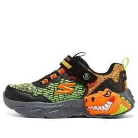 Sneakers Dino-Lights “Verde Arancione Nero”