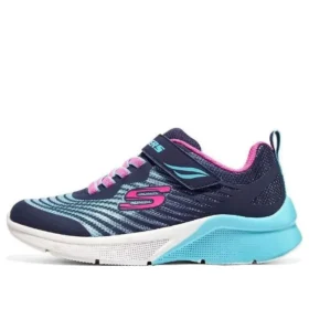 Sneakers sportive Microspec Rejoice Racer “Nero Blu Rosa”