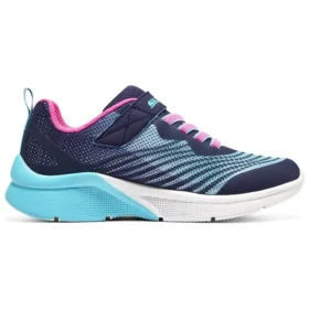 Sneakers sportive Microspec Rejoice Racer “Nero Blu Rosa”