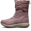 Stivali da neve alti da outdoor rosa