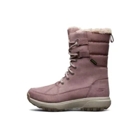 Stivali da neve alti da outdoor rosa