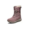 Stivali da neve alti da outdoor rosa