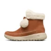 Stivali da neve On-the-GO Joy con pompon “Marrone Bianco”
