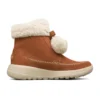 Stivali da neve On-the-GO Joy con pompon “Marrone Bianco”