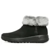 Stivali da neve On-the-GO Joy in pelliccia “Nero Bianco”