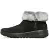 Stivali da neve On-the-GO Joy in pelliccia “Nero Bianco”
