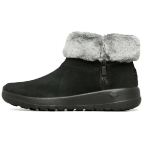 Stivali da neve On-the-GO Joy in pelliccia “Nero Bianco”