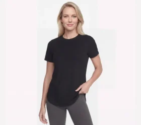 T-shirt a tunica Go Walk Luxe Rib