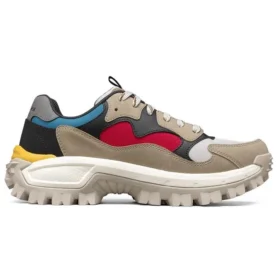 Trekson Low-Top Marrone/Rosso/Blu
