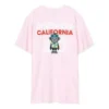 Unisex Maglia Stampa Rosa