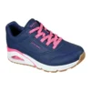Uno Highlines Low-Top Blu/Rosa