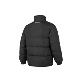 Waterproof piumino con stampa a lettere “Black”