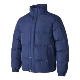 Waterproof piumino con stampa a lettere “Verde acqua”