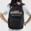 Zaino con logo Scolor stampato “Nero Oro Grigio”