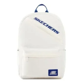 Zaino con logo stampato “Bianco Blu”