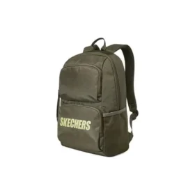 Zaino con logo stampato “Verde oliva”