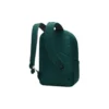 Zaino in tessuto con cerniera Retro Student “Verde”